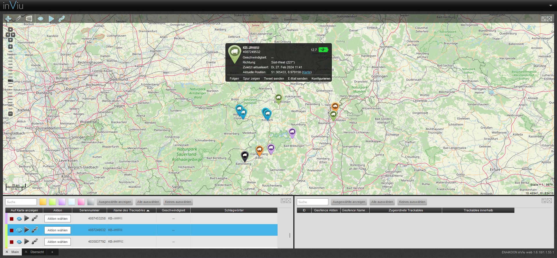 GPS Ortungssystem für PKW und Auto